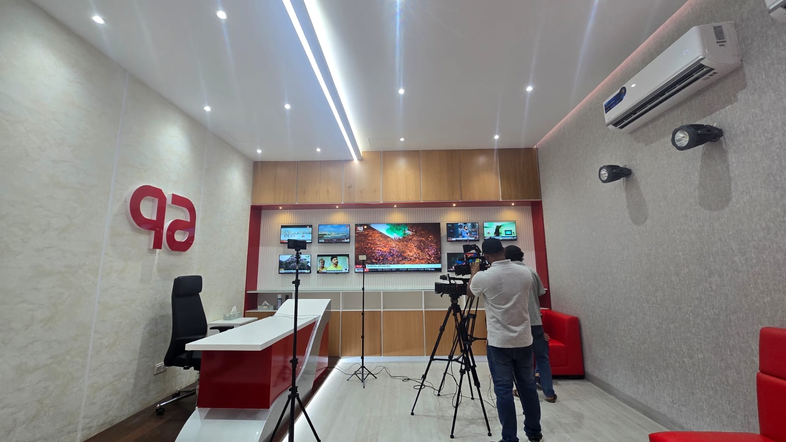 Corporate media studio
